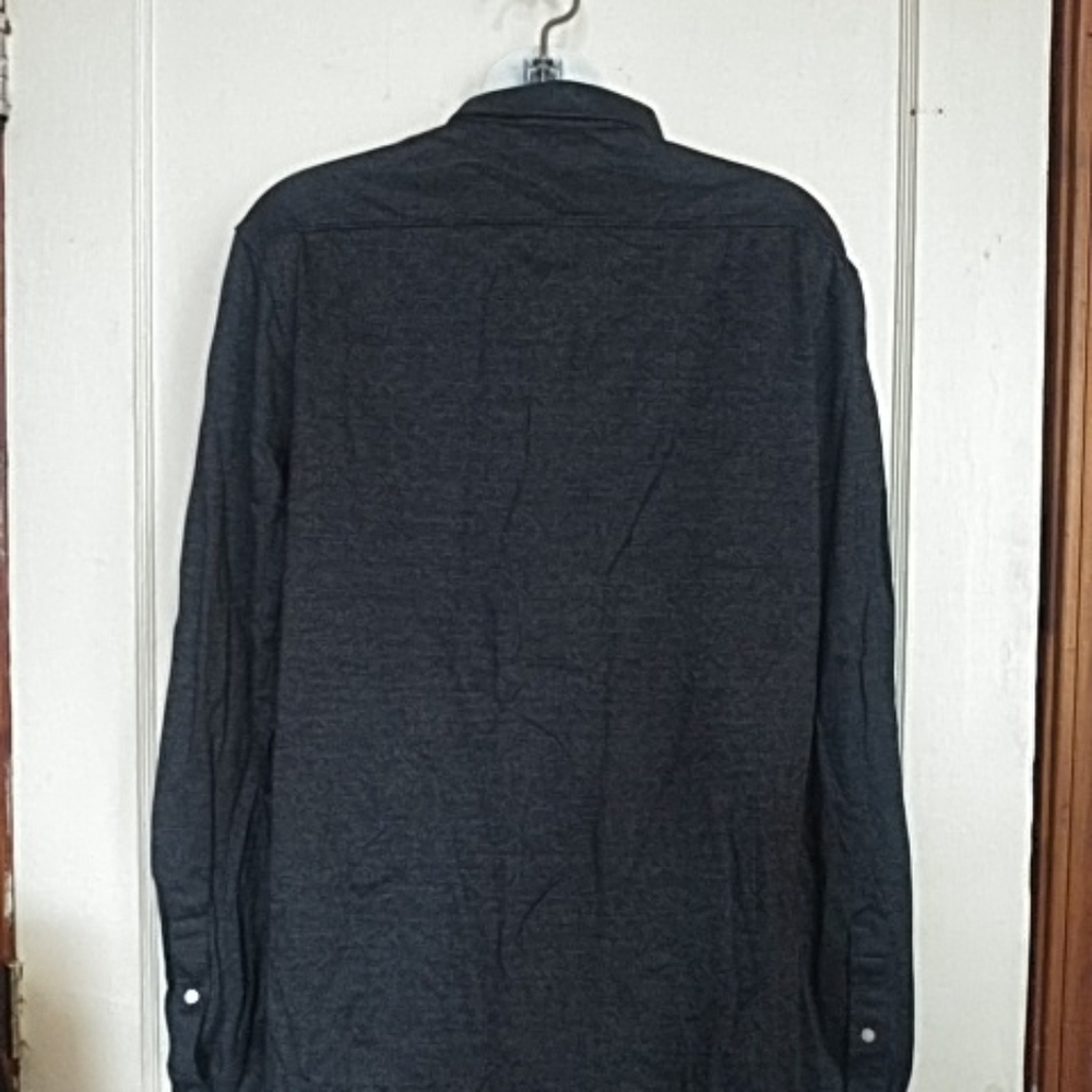 🛍️ BUNDLE ONLY 🛍️ MURANO MENS DARK BLUE SLIM FIT SHIRT - Picture 3 of 8
